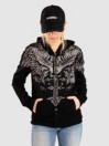 Affliction Death Eyes Zip Hoodie