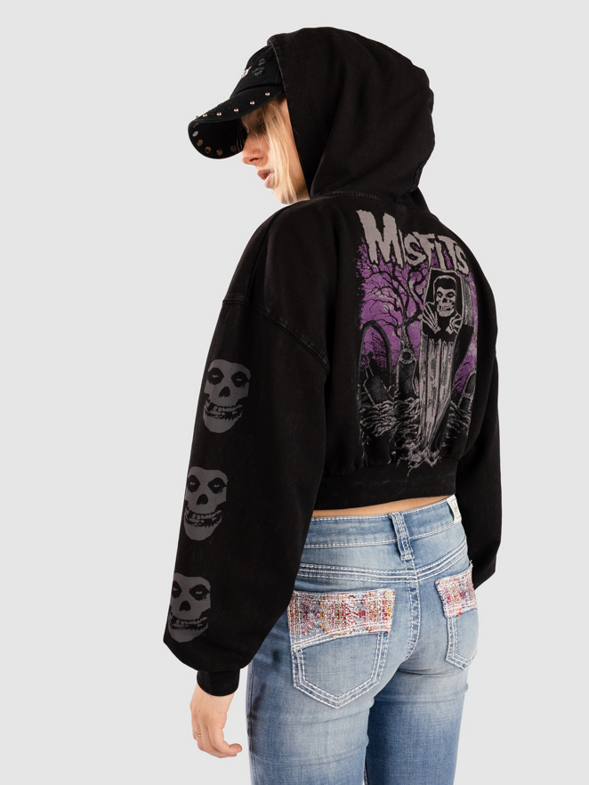 Affliction Misfits Crypt Sweat à capuche zippé