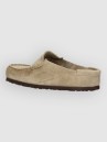 Birkenstock Naples Wrapped Suede Leather Sandalen