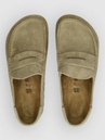 Birkenstock Naples Wrapped Suede Leather Sandalen