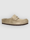 Birkenstock Naples Wrapped Suede Leather Sandalen