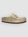 Birkenstock Naples Wrapped Suede Leather Sandalen
