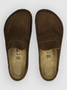Birkenstock Naples Wrapped Suede Leather Sandalen