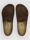 Birkenstock Naples Wrapped Suede Leather Sandalen