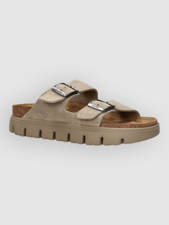 Birkenstock Arizona Chunky Suede Leather Sandales