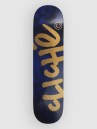 Cliché Handwritten Navy/Gold 8″ Skateboard Deck