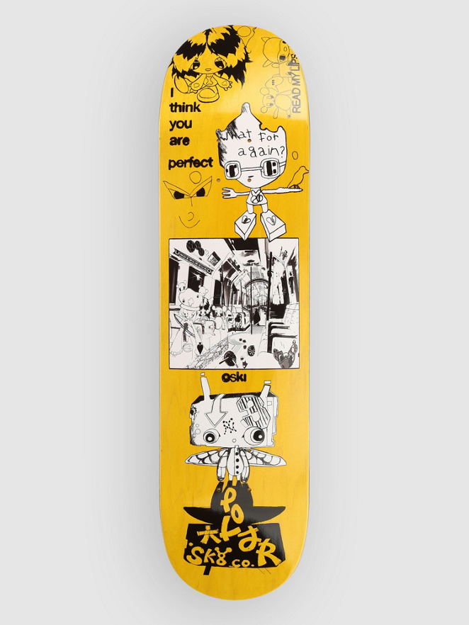 Polar Skate Oski - I Think You Perfect 8″ Skateboard deck