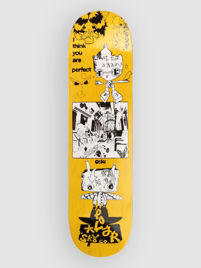 Polar Skate Oski - I Think You Perfect  8″ Skateboard deck