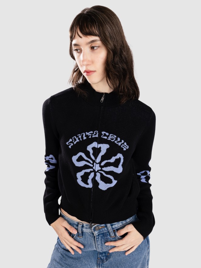 Santa Cruz Flower Knit Track Pullover