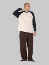 Santa Cruz Classic Strip Raglan Camisa Manga Comprida