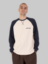 Santa Cruz Classic Strip Raglan Camisa Manga Comprida
