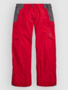 geranium red/gotham gray