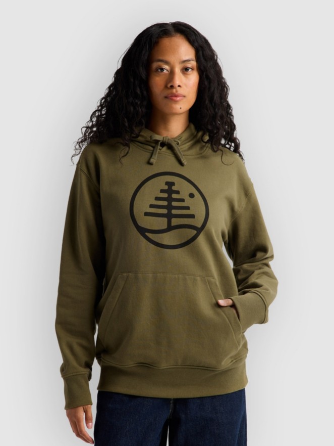 Burton Family Tree Felpa con Cappuccio