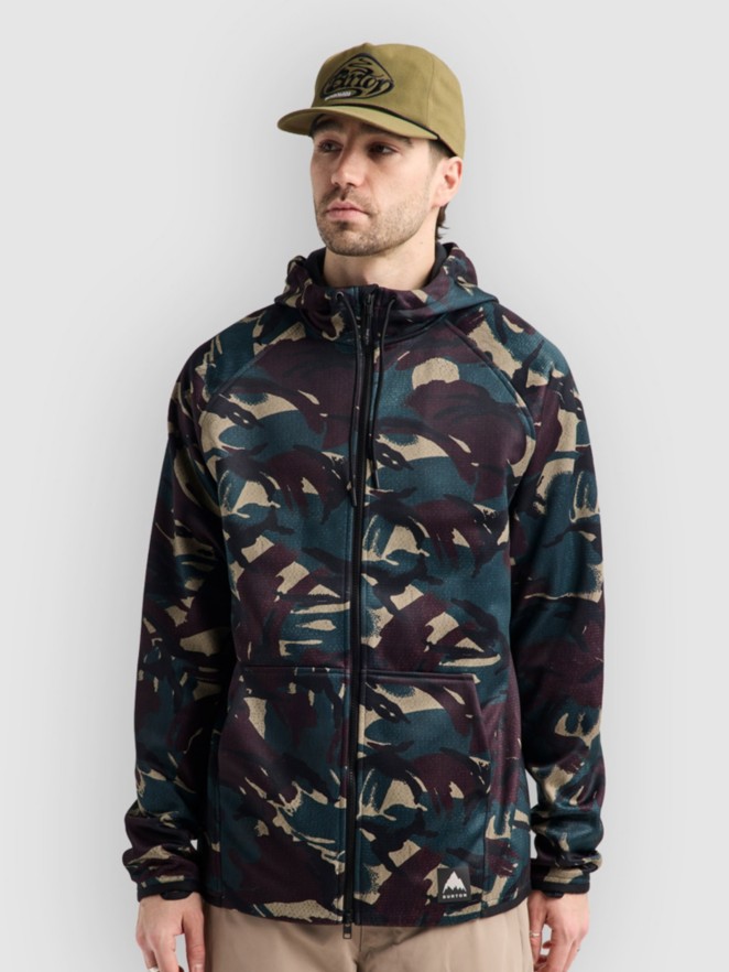 Burton Crown Wpf Hoddie com fecho