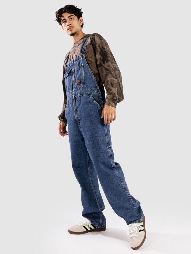 Levi's Loose Overalls Jardineiras de ganga