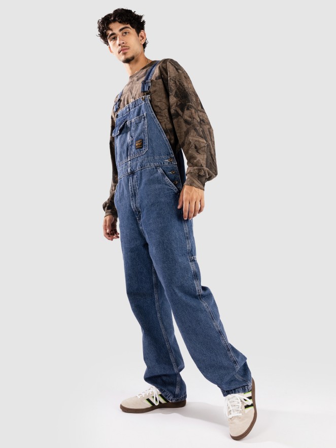 Levi's Loose Overalls Jardineiras de ganga
