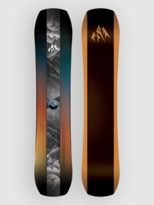 Jones Snowboards Mountain Twin Junior 2027 Kids Snowboard patroon Zwart