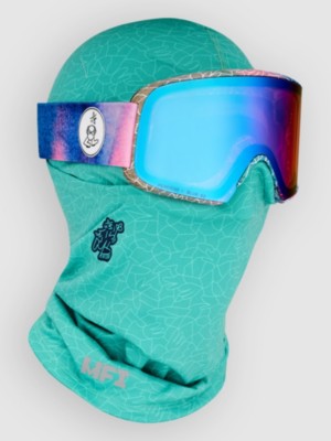 Anon Mfi Hellbrook Balaclava Lb Marine Crackle