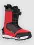 geranium red grid/black