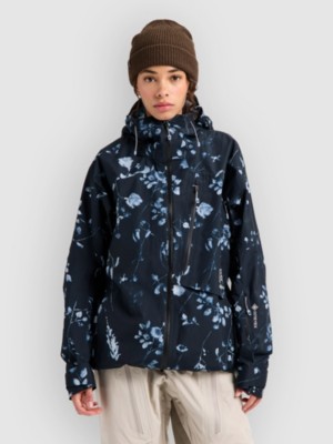 Burton Ak Gore Cyclc Jacket patroon Cyanotype Floral