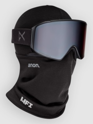 Anon Mfi Wool Hlbrk Balaclava Zwart
