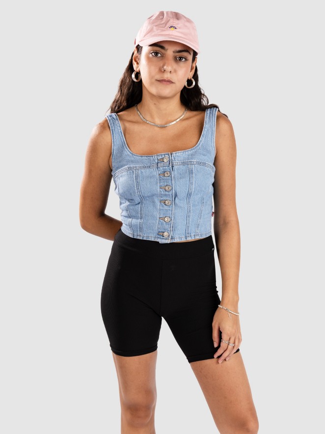 Levi's Audra Seamed Majica brez rokavov