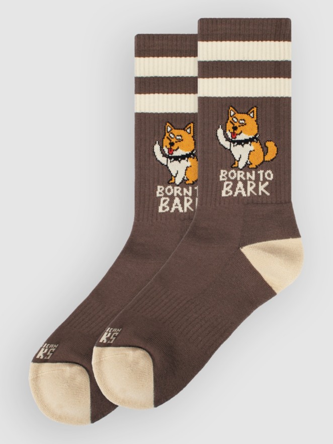 American Socks Born To Bark - Mid High Socks