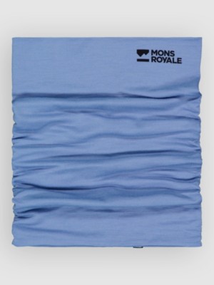 Mons Royale Merino Double Up Nekwarmer Tube Moonstone