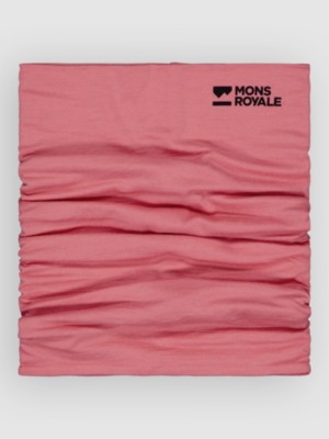 Mons Royale Merino Double Up Nekwarmer Tube Flamingo
