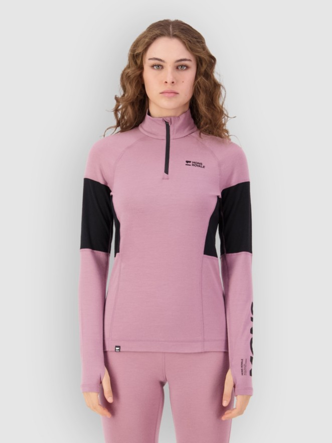 Mons Royale Olympus Merino 1/4 Zip Funktionsshirt