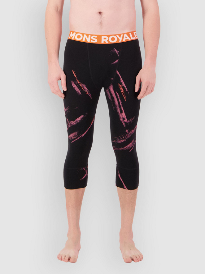 Mons Royale Merino Cascade Flex 3/4 Legging Base Layer B