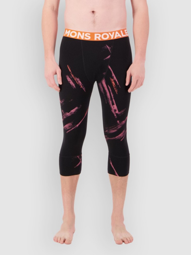 Mons Royale Merino Cascade Flex 3/4 Legging Base Layer B