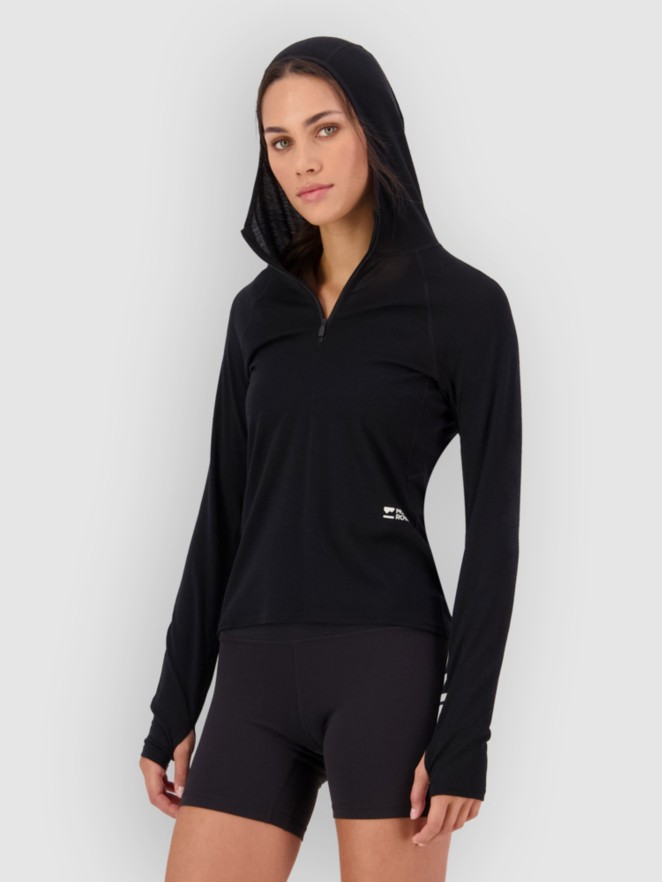 Mons Royale Bella Merino Hood Haut technique