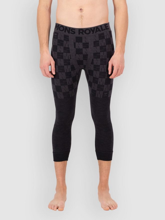 Mons Royale Ascender Merino 3/4 Legging Basislag - lange underbukser
