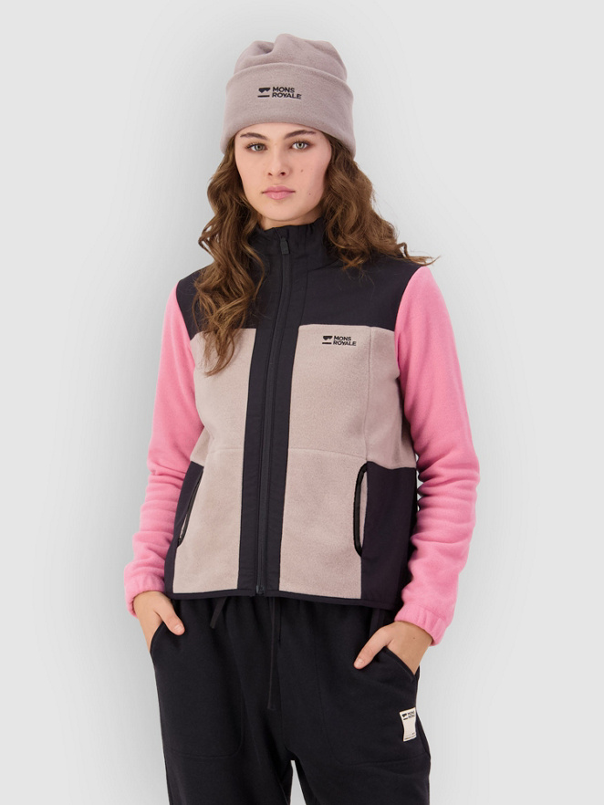Mons Royale Pileup Wool Fleece Jacket