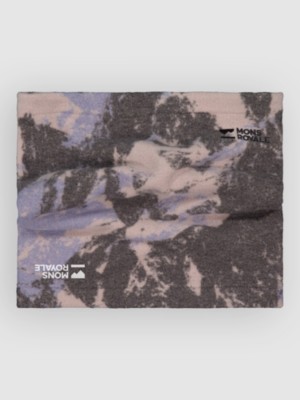 Mons Royale Pileup Wool Fleece Neck Warmer camouflage Mtn Camo Moonstone