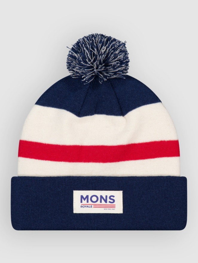 Mons Royale Mccloud Merino Pom Pom Beanie