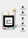 CandleHand Great Job Mum Chatty Candle