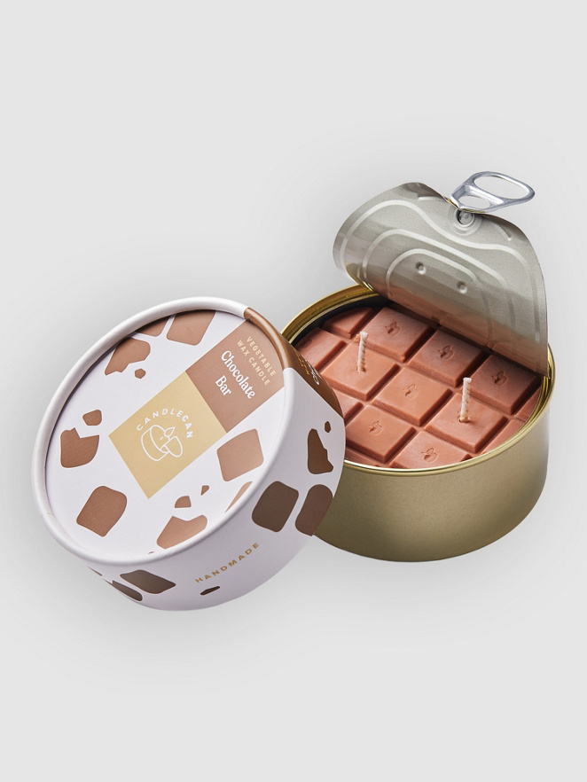 CandleHand Chocolate Bar Can Candle