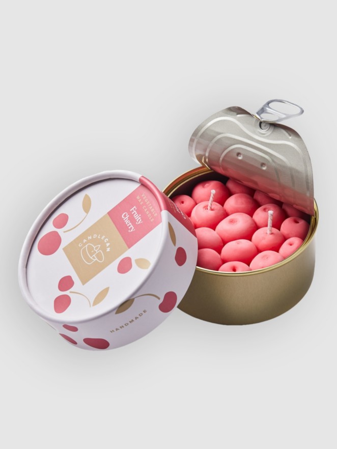CandleHand Fruity Cherry Can Candle