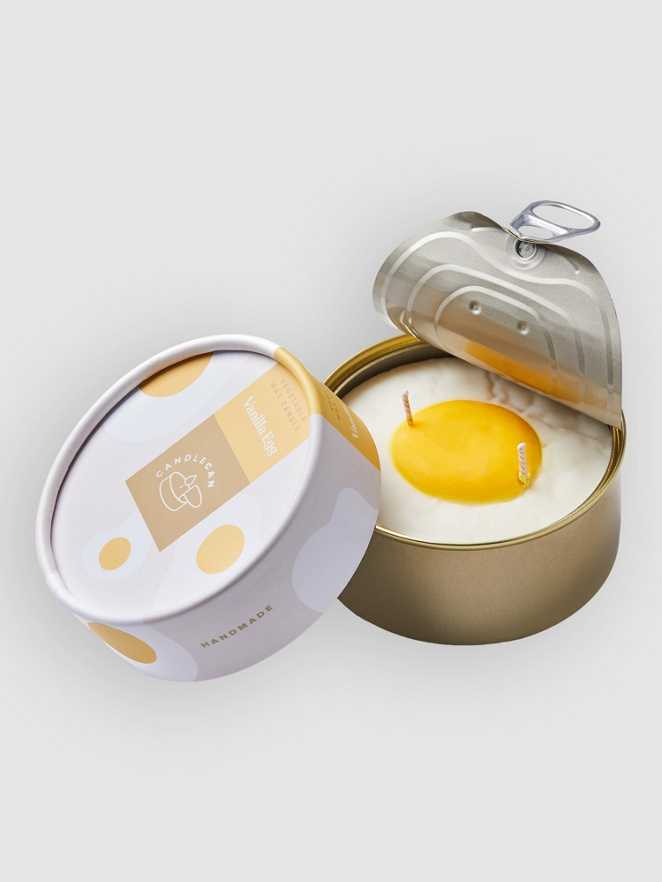 CandleHand Vanilla Egg Can Candle