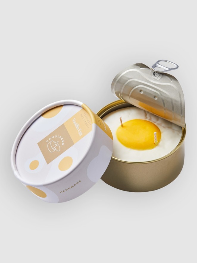 CandleHand Vanilla Egg Can Candle
