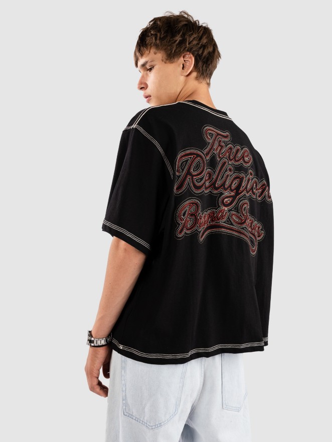 True Religion Tr Rope Script Boxy T-Shirt