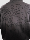 True Religion Big T Graffiti Boxy Zip Hoodie