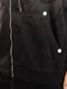 True Religion Big T Graffiti Boxy Zip Hoodie