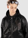 True Religion Pu Hooded Jacket