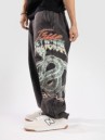 True Religion Snake Crystal Baggy Sweatpants