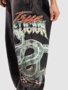 True Religion Snake Crystal Baggy Sweatpants