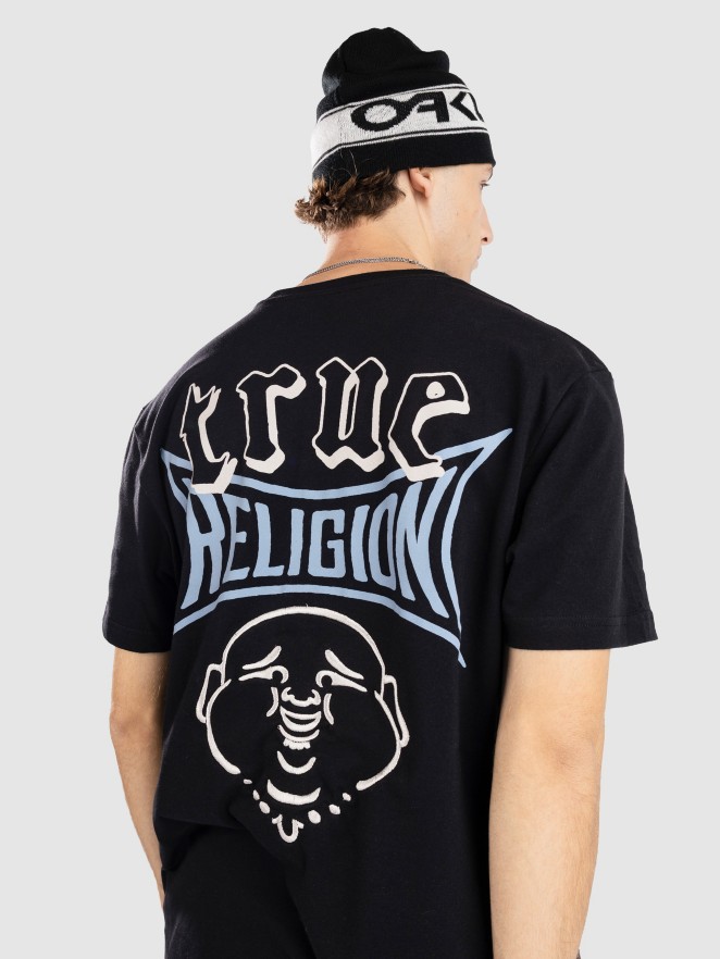 True Religion Multi Logo Buddha T-Shirt