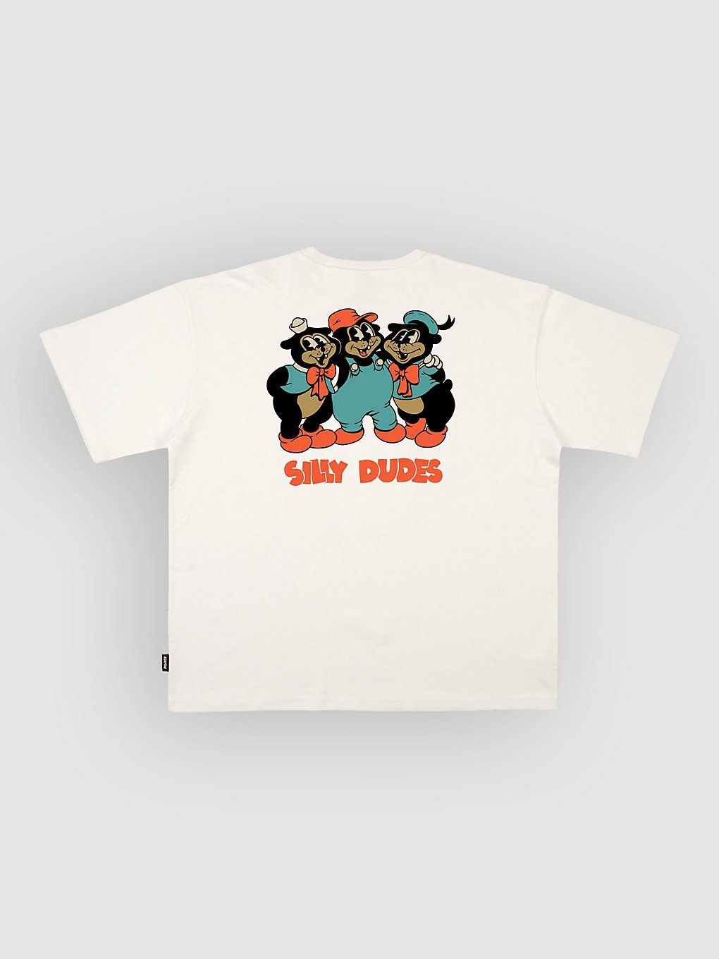 The Dudes Silly Dudes T-Shirt Wit